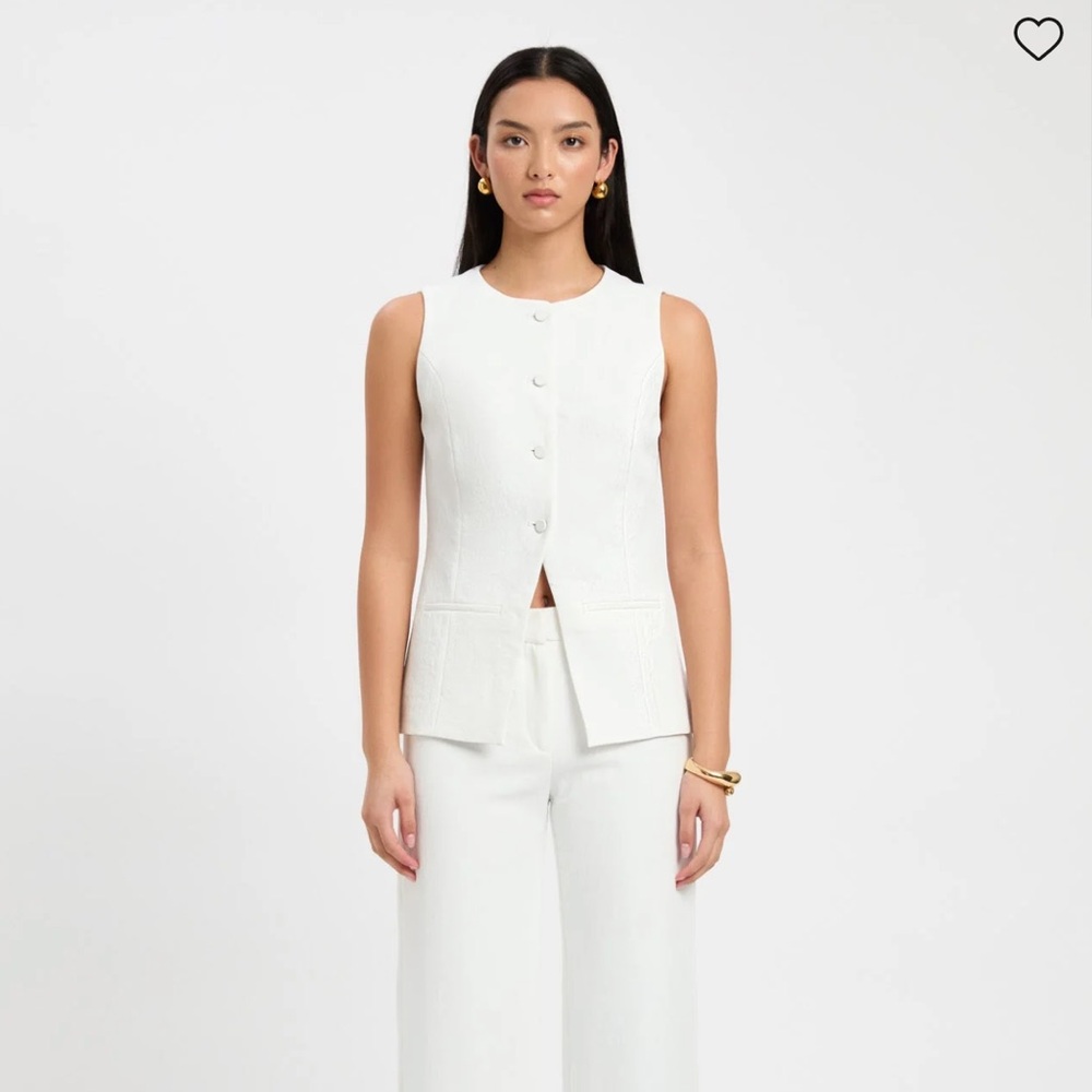 White Vest Top